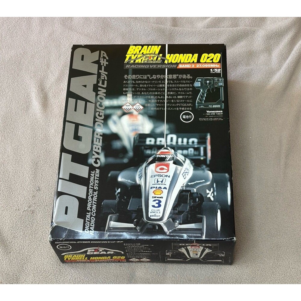 1991 Yonezawa Pit Gear Cyber Digicon Braun Tyrell Honda 020 Racing Version 1/52